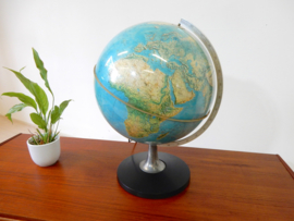 Vintage wereldbol globe lamp