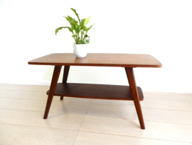 vintage bijzettafel salontafel plantentafel jaren 60