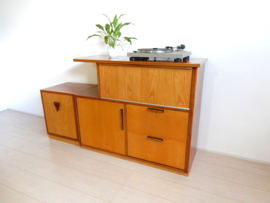 Vintage dressoir lp kast