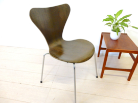 retro vintage 1976 stoel Arne Jacobsen Fritz Hansen vlinderstoel