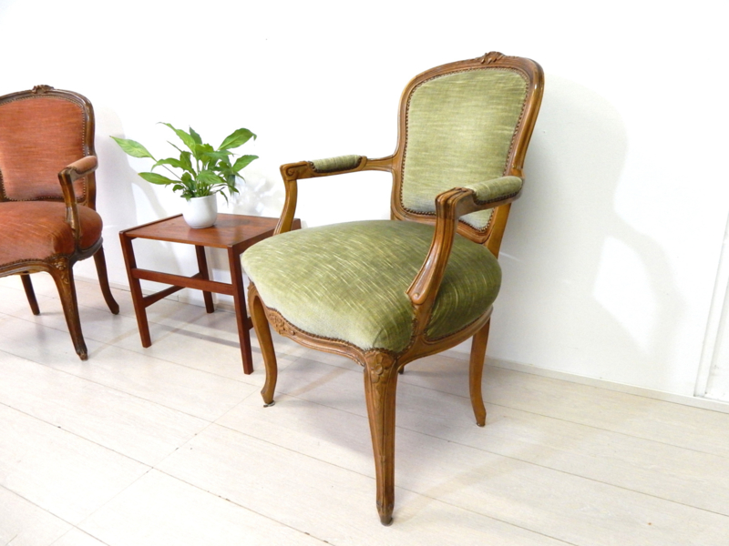 retro vintage klassieke fauteuil stoel antiek | Sold | viking-vintage