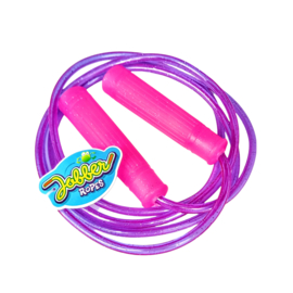 Jobber Ropes | Beste Kinder Springtouw - Glitter - Paars