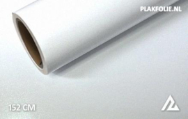 Glans metallic wit wrapfolie 152CM BREED