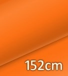Mat oranje (wrap) folie 152CM
