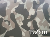 Camouflage gr/beige (wrap) folie 152CM