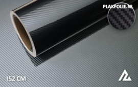 Carbon zwart 5D wrapfolie 152CM