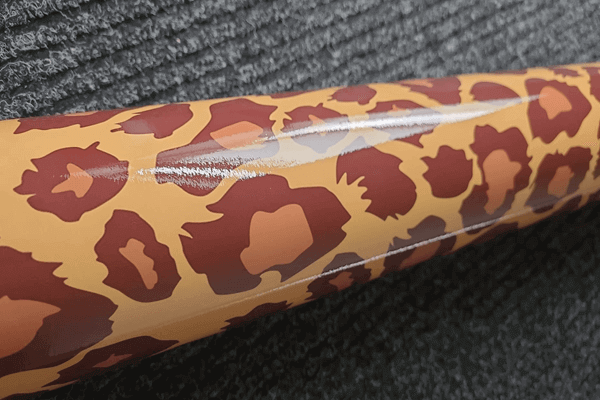 Panter print wrapfolie 152CM