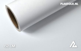Mat wit wrapfolie 152CM BREED X 15M