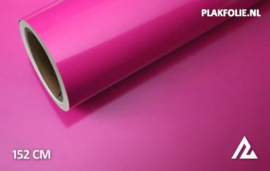 Glans fuchsia roze wrapfolie 152CM