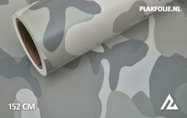 Camouflage grijs beige wrapfolie 152CM