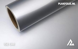Glans zilver grijs wrapfolie 152CM BREED
