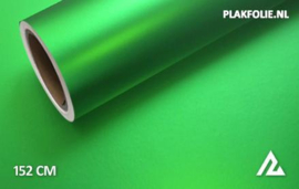 Mat chroom groen wrapfolie 152CM