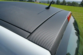 Carbon zwart grof 3D wrapfolie 152CM