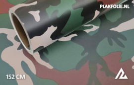 Camouflage leger wrapfolie 152CM