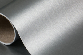 Major Metallics Brushed Silver 137CM