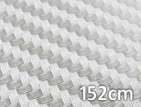 Carbon zilver 3D (wrap) folie 152CM