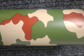 Camouflage groen bruin wrapfolie 152CM