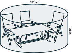 Beschermhoes CLASSIC voor o.a. een zitgroep. Afm: 200x95 cm