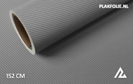 Carbon grijs 4D wrapfolie 152CM