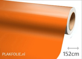 Glans oranje (wrap) folie 152CM