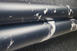 Marmer zwart mat wrapfolie 152CM