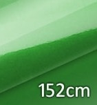 Chroom groen (wrap) folie 152CM