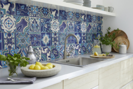 D-C-Wall® Ceramics Simenta Blau 67,5CM X 4M