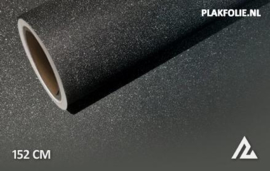 Diamant zwart wrapfolie 152CM