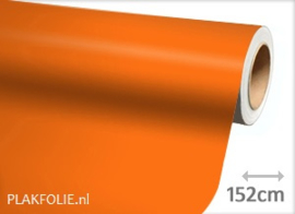 Mat oranje (wrap) folie 152CM