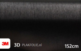 3M 1080 BR212 Brushed Black Metallic 152CM