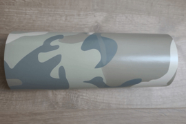 Camouflage grijs beige wrapfolie 152CM