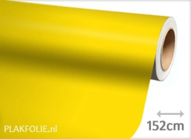 Mat geel (wrap) folie 152CM