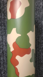 Camouflage groen bruin wrapfolie 152CM