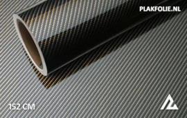 Carbon bruin 2D wrapfolie 152CM