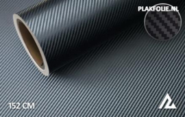 Carbon zwart fijn 3D wrapfolie 152CM