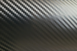 Carbon zwart grof 3D wrapfolie 152CM