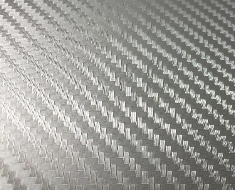 Carbon grijs 3D wrapfolie 152CM BREED x P/M LENGTE