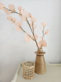 Kunstbloem Pink Eucalyptus