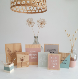 DIY Familie en Vrienden BOX - WOOD