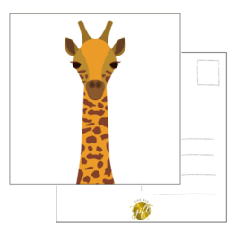 Woonkaart - giraf