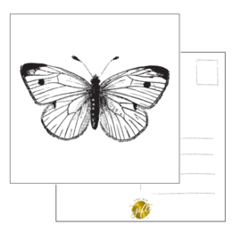 Woonkaart - vlinder