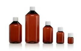 100 ml Bruine apothekersflacon voor waterkwaliteit test