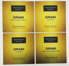 Treatments® - Omani luxe aluminium bordjes voor bij dispensers