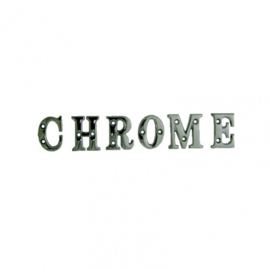 Chrome letters