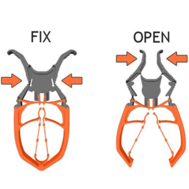 FixClip storm bestendige afsluitbare wasknijper (6 stuks)