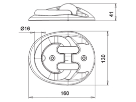 STAZO WALL/DOCK ANKERPLAAT