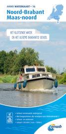 ANWB Waterkaart 16 Noord-Brabant Maas noord