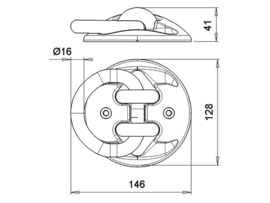 STAZO WALL/DOCK ANKERPLAAT