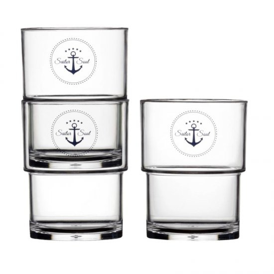 generatie Afleiden Baan Sailor stapelbare glazen (6 stuks) | Servies, bestek en glas | Koos Slurink  Watersport en Belettering