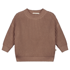 Chunky Knitted Sweater - MIST